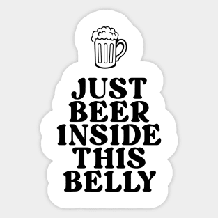 Beer Belly Sticker